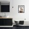 Stupell Industries Help Wanted Laundry Room Giraffes Floating Frame Design by Lettered and Lined